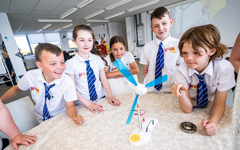 Fife primary school pupils join us as part of STEM Futures Festival